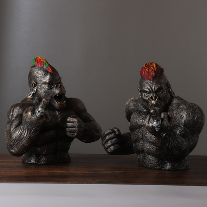 Punk King Kong Figurines