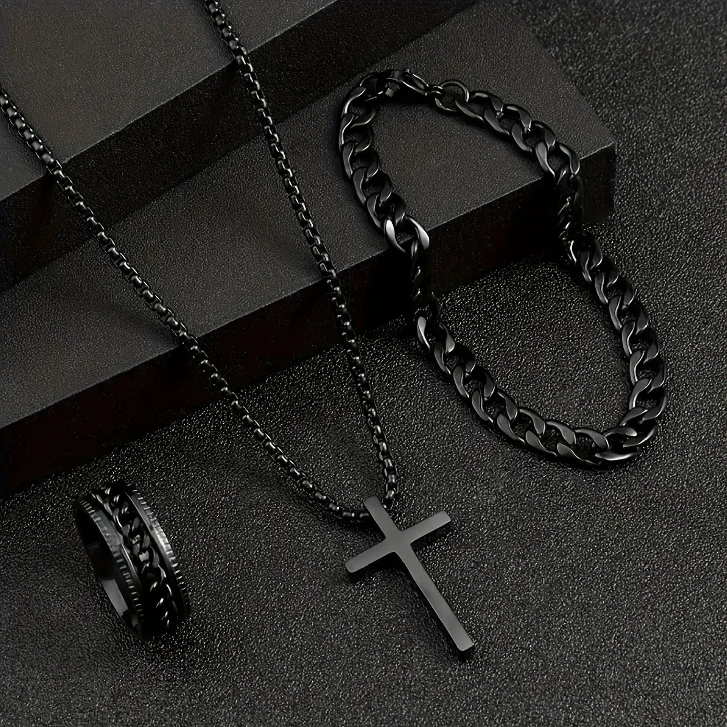 John 3:16 Faith Jewelry 3-Piece Set