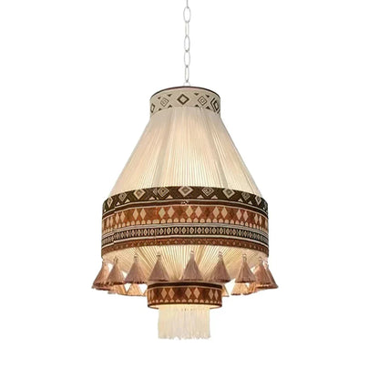 Bohemian – Pendant lamp with fringes