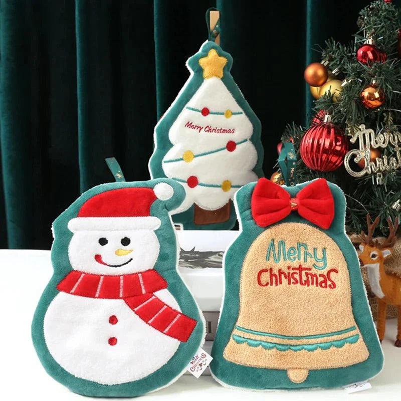 Absorbent Novelty Christmas Kitchen Towels