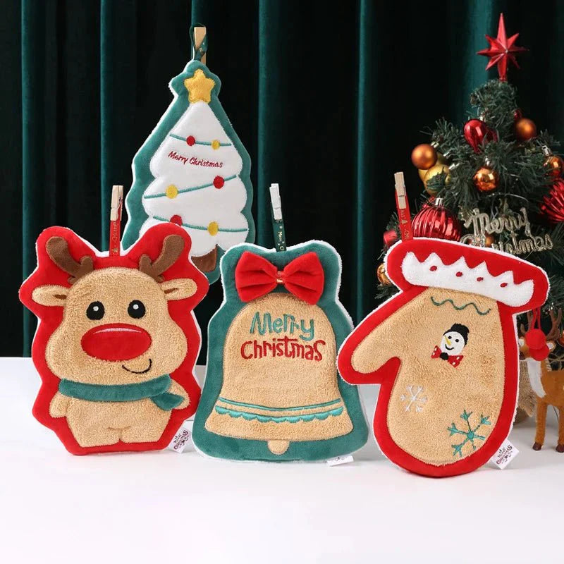 Absorbent Novelty Christmas Kitchen Towels