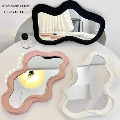 Abstract Cloud Shape Makeup Mirror