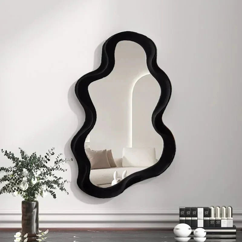 Abstract Cloud Shape Makeup Mirror