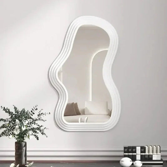 Abstract Cloud Shape Makeup Mirror