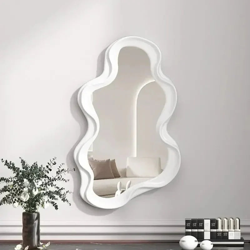 Abstract Cloud Shape Makeup Mirror