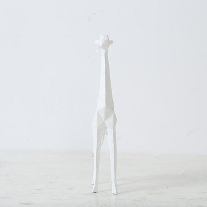 Abstract Geometric  Giraffe Statue