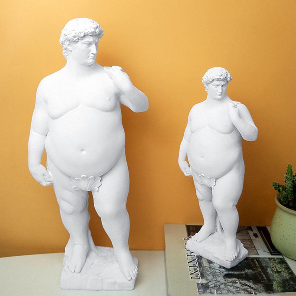 Fat David Sculpture