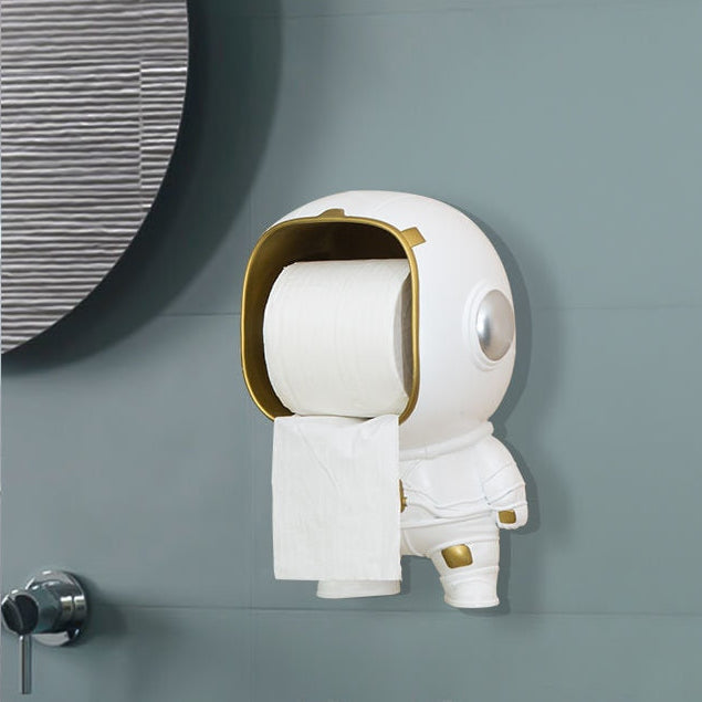 Astronaut Storage Box & Toilet Roll Holder