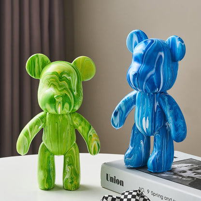 DIY Graffiti Bear Figurine