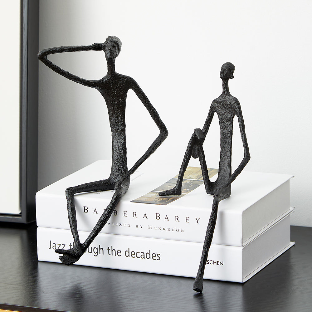 Metal Abstract Figurines