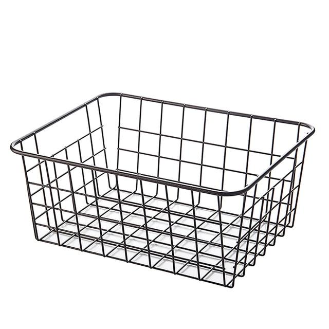 Miravique Wire Organizer Storage Baskets