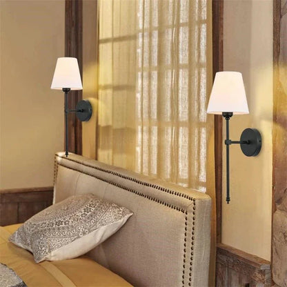 American Retro Industrial Style Bedroom Hotel Bathroom Restroom Restaurant Wall Sconce