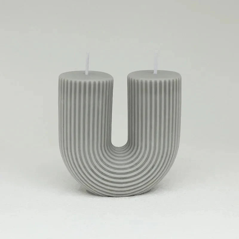 Aromatherapy Scented U-Shaped Candle