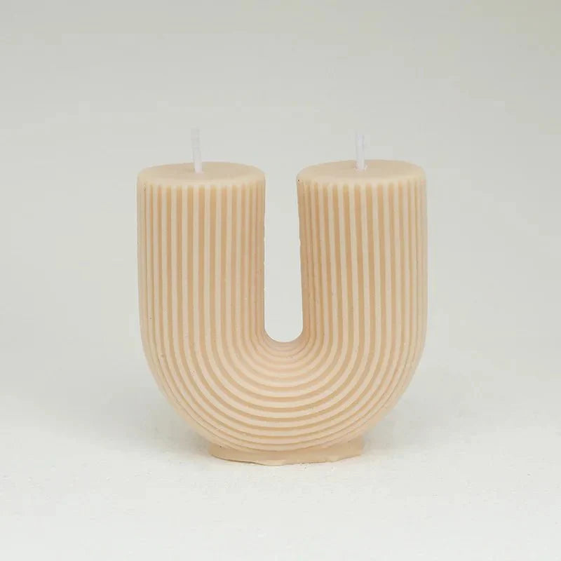 Aromatherapy Scented U-Shaped Candle