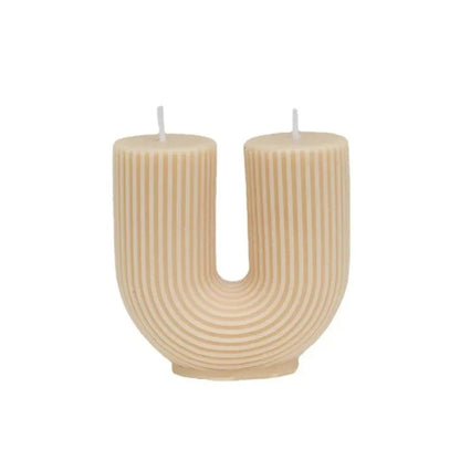 Aromatherapy Scented U-Shaped Candle