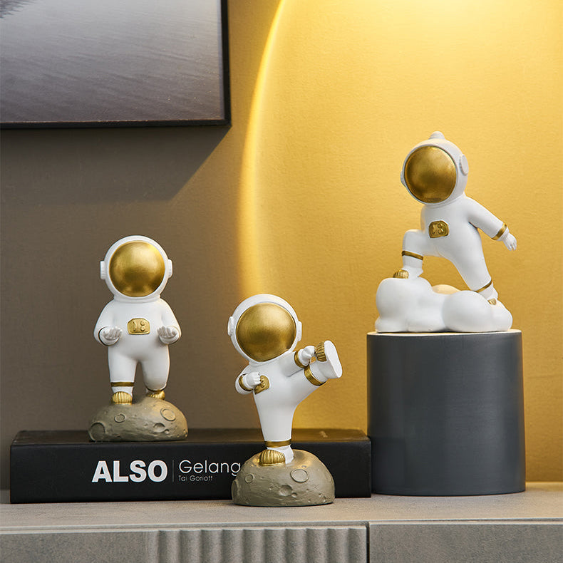 Kung Fu Astronaut Figurines