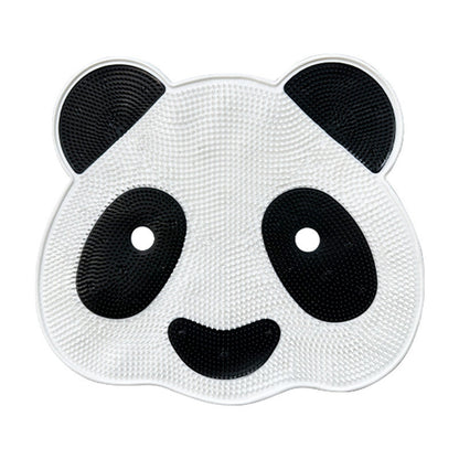 Cute Panda Silicone Bath Massage Mat with Suction Cups