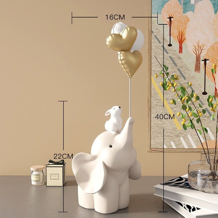 Baby Elephant Hand-Crafted Home Decor Sculpture