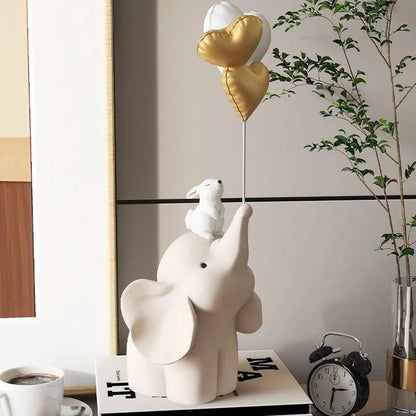 Baby Elephant Hand-Crafted Home Decor Sculpture