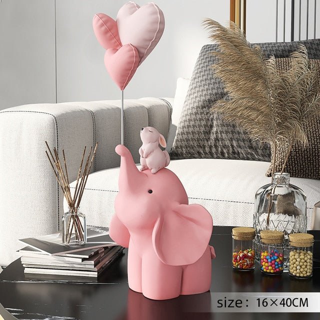 Baby Elephant Hand-Crafted Home Decor Sculpture