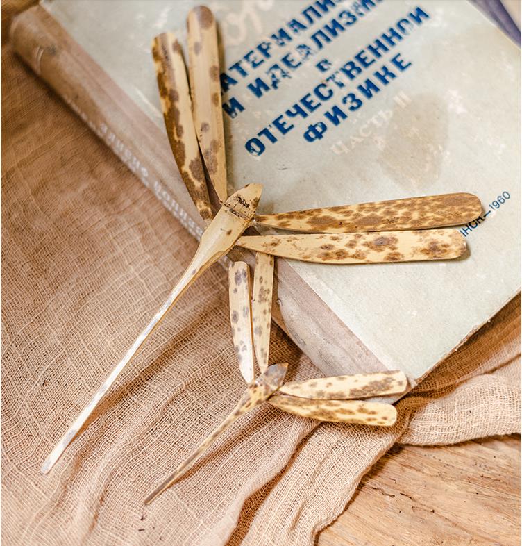 Balance Bamboo Dragonfly Home Decor Sculpture