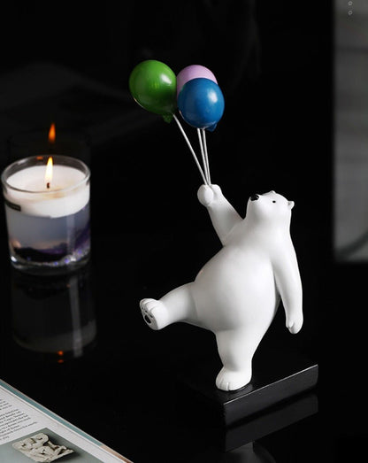 Balloon Bear Shelf Sculpture