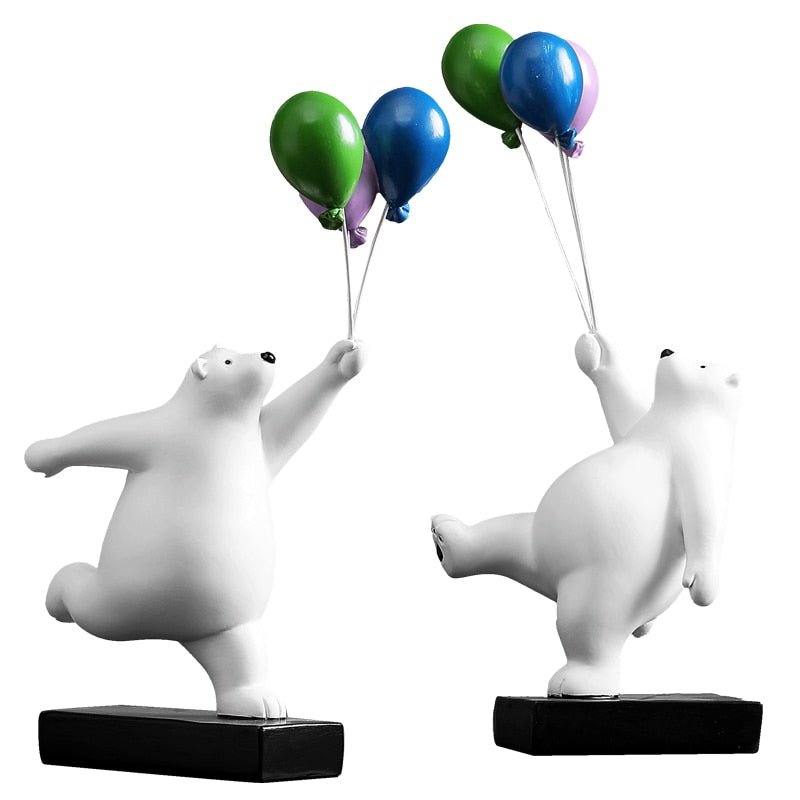 Balloon Bear Shelf Sculpture