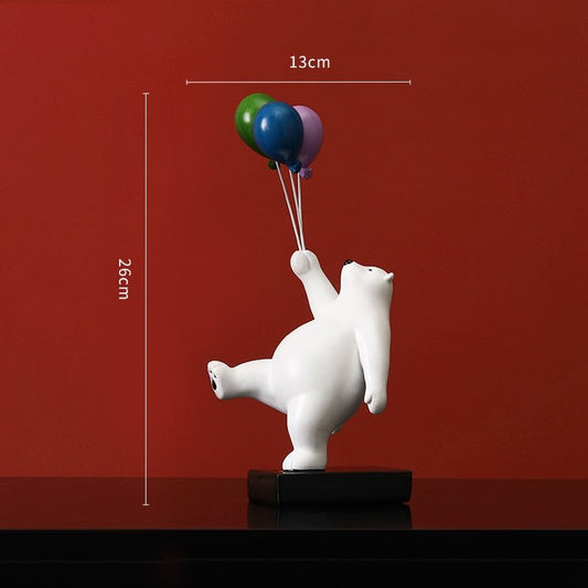 Balloon Bear Shelf Sculpture