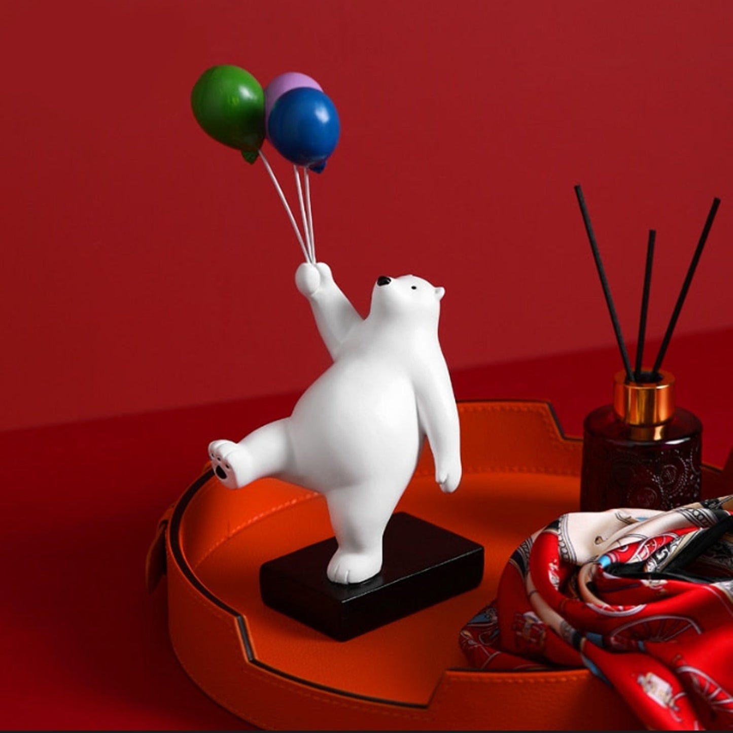 Balloon Bear Shelf Sculpture