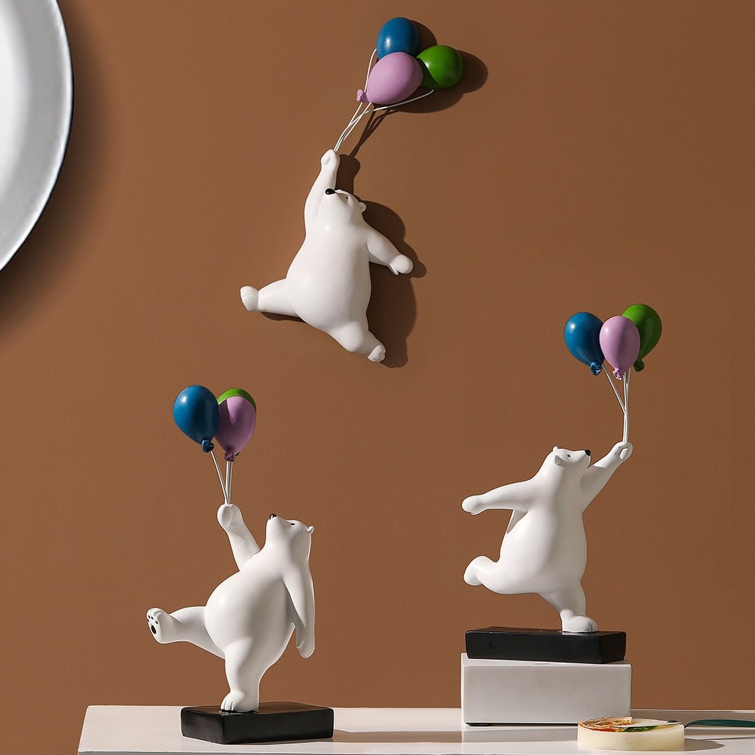 Balloon Bear Shelf Sculpture