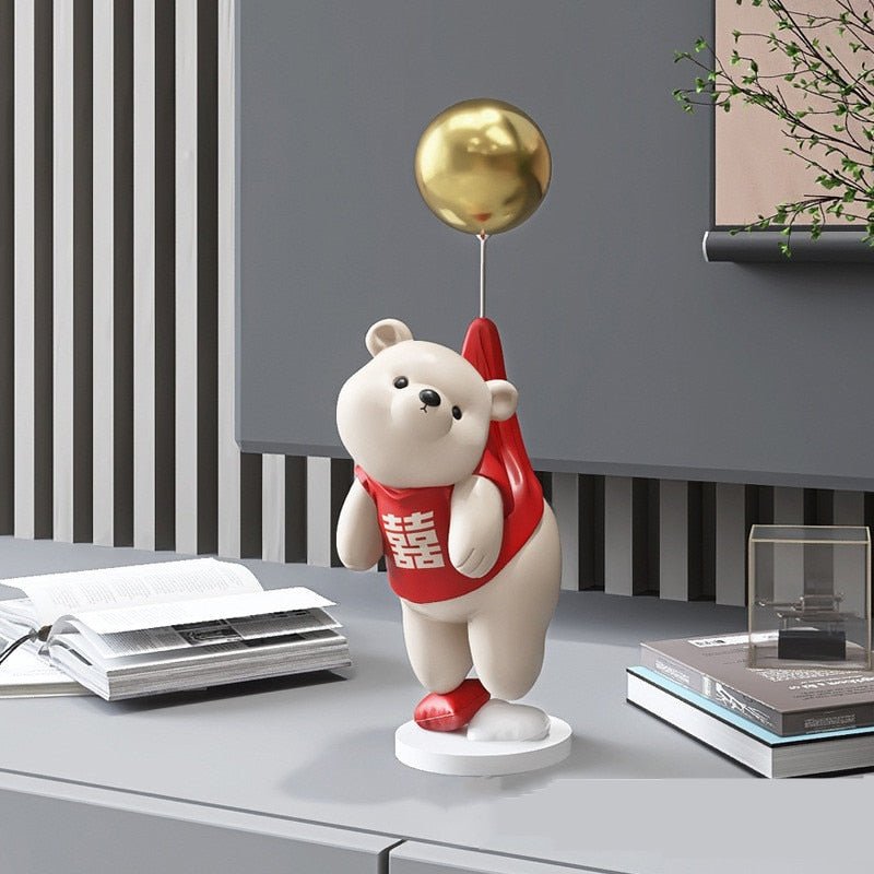 Balloon Polar Bear Home Decor Ornaments