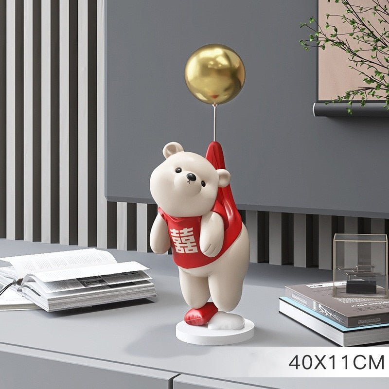 Balloon Polar Bear Home Decor Ornaments