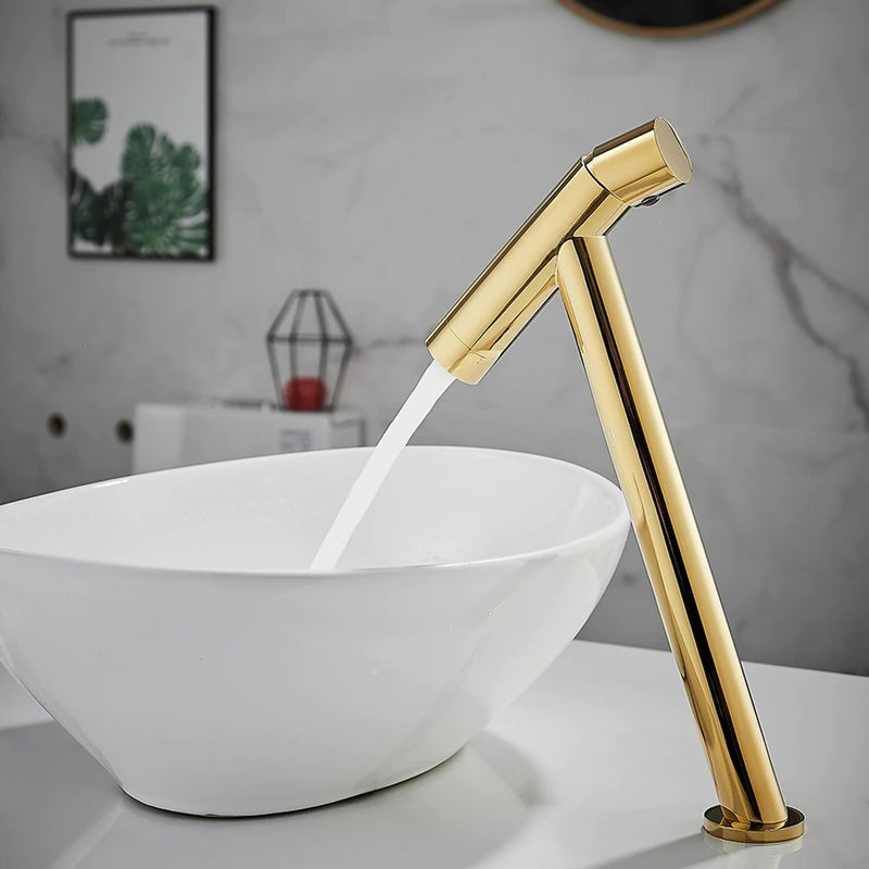 Miravique - Modern Single Handle Bathroom Faucet