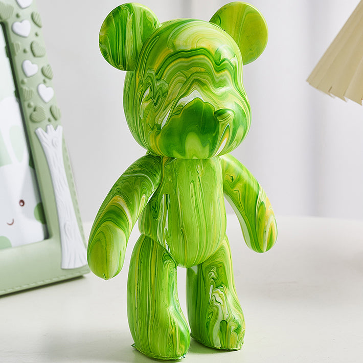 DIY Graffiti Bear Figurine