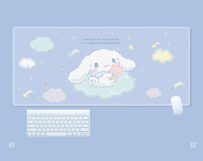 Cinnamoroll Kuromi Deskmat