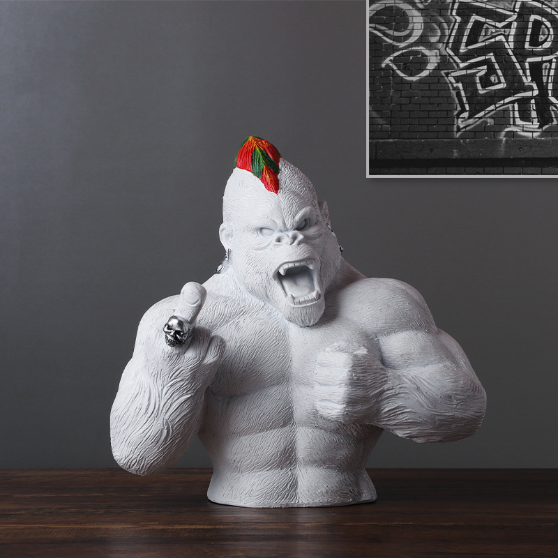 Punk King Kong Figurines