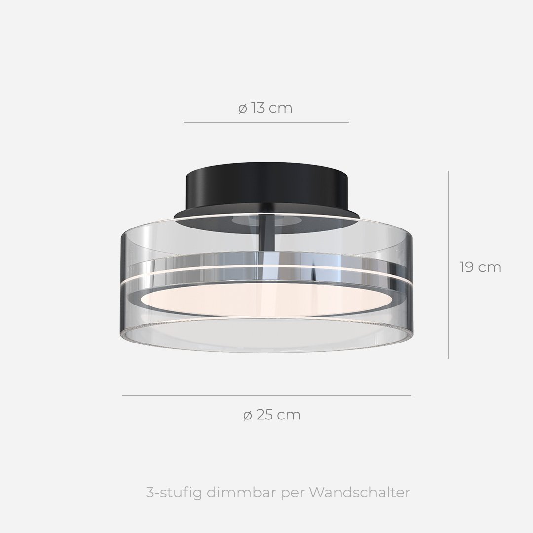 Brighta - Modern and Luminous LED Ceiling Lamp