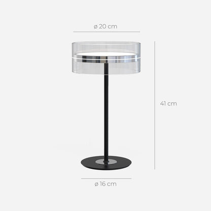 Nova - Modern Wall Lamp in Glass