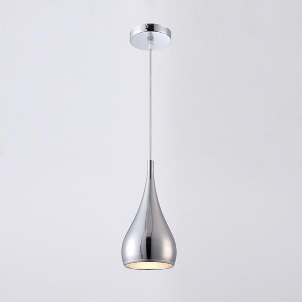 Black, White & Silver Minimalist LED Pendant Lights