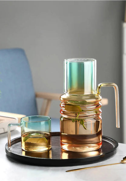 Botanica Glass Pitcher & Cup