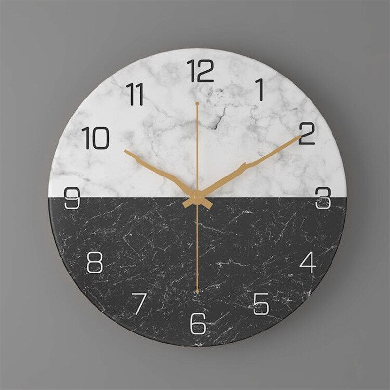 LuminaMarble - Creative Marble Wall Clock