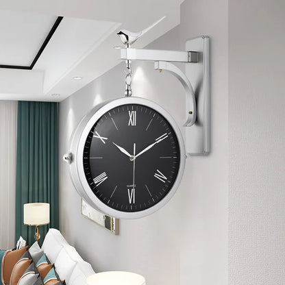 GlowTime - Double Sided Roman Wall Clock