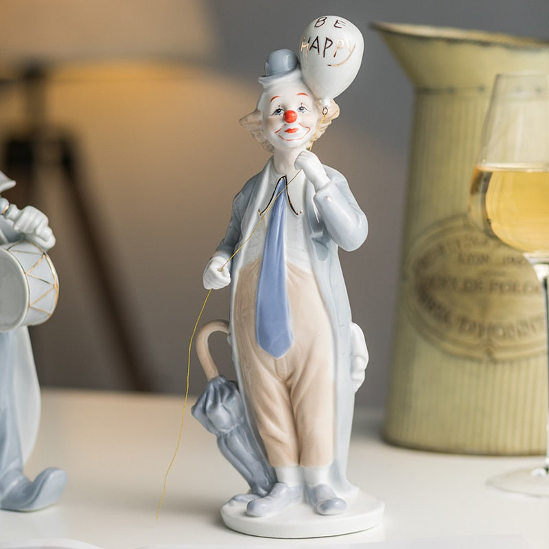 Circus Clown Figurines