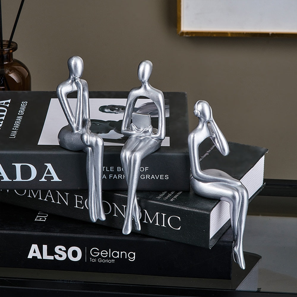 Abstract Bookstand Decor