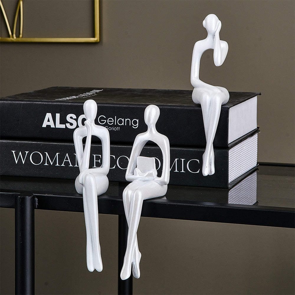 Abstract Bookstand Decor