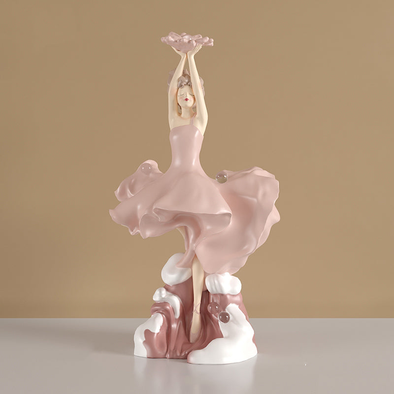 Dancing Ballet Girl Figurine