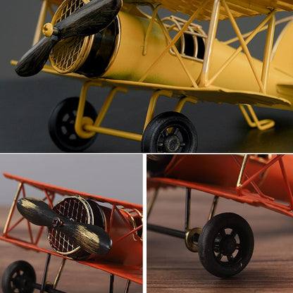 Retro Metal Plane Craft