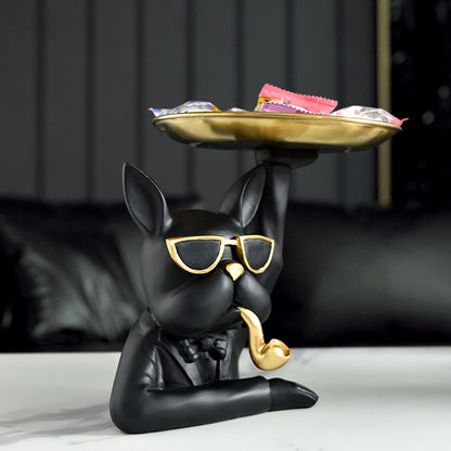 Bossy French Bulldog Tray