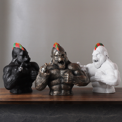 Punk King Kong Figurines