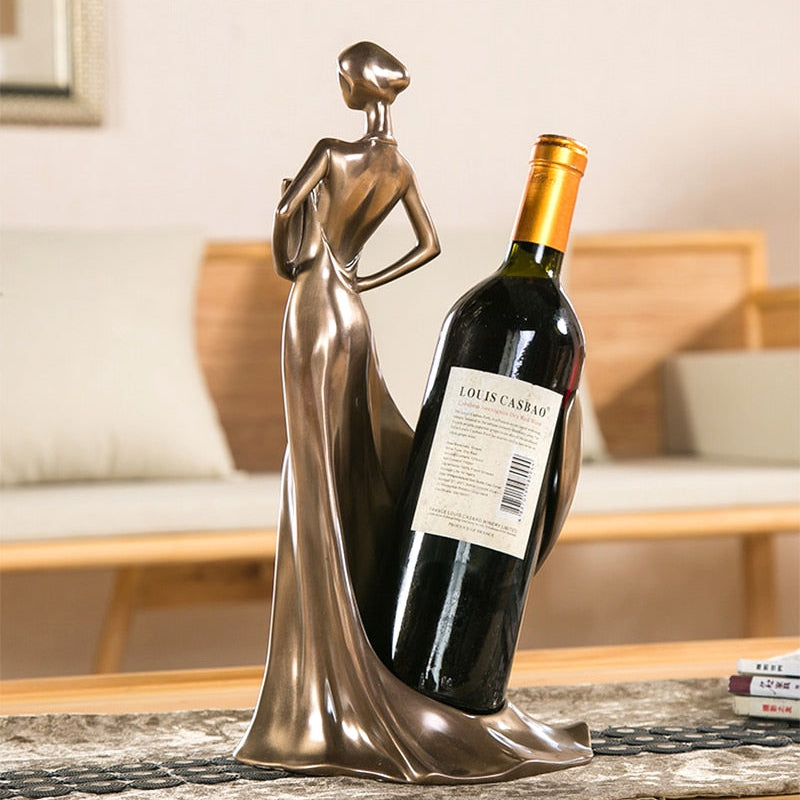 Abstract Beauty Wine Holder